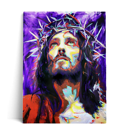 Elevate Your Space with a Stunning Wooden Framed Canvas Painting of Jesus Christ - Modern Art Fashion Poster for Living Room, Bedroom, Office and More