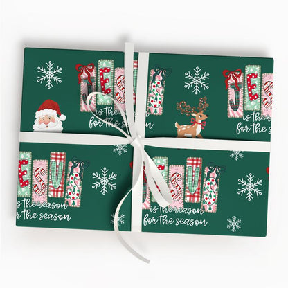 Elegant Christian Wrapping Paper for Christmas - Nativity Scene Gift Wrap to Celebrate Jesus' Birth