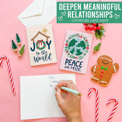 24 Religious Christmas Cards with Envelopes Christian Christmas Cards with Envelopes - Nativity Christmas Cards with Envelopes Religious Christmas Cards Bulk, Blank Merry Christmas Cards Religious