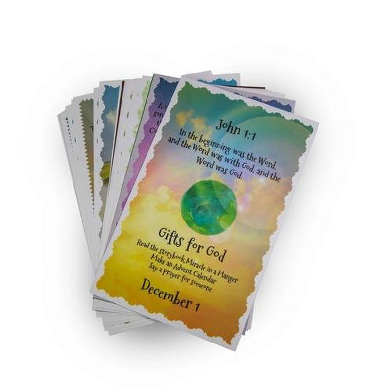 Miracle in a Manger Gift Set: Enchanting Plush Toy, Storybook, and Activity Cards for a Meaningful Christmas Experience